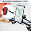 Rearview Mirror Mount 4.7-7.2 Phones Red Motorcycle Phone Mount Holder