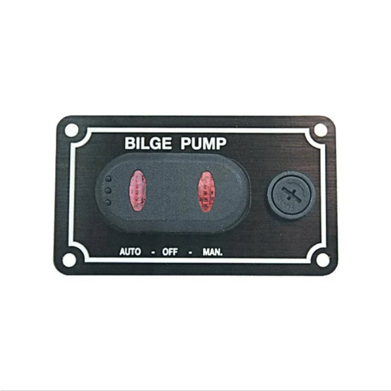 Boats Marine Bilge Pump Switch Panel Horizontal Control
