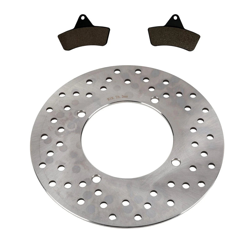 Arctic Cat 300 Utility Rear Brake Rotor & Semi-Metallic Pads (1998–2004)