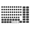 Harley Touring Road Street Glide 75X CNC Engine Bolt Topper Caps (2009-2023)