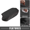 Ford Ranger (2019-2021) Black Red Stitch Car Center Console Armrest Cover