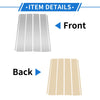 Chevrolet Suburban 6 Pcs Silver Tone Door Pillar Window Trim (2015-2020)
