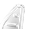 Jeep Renegade (2015-2020) Silver Tone Car Foot Rest Pedal Pad Cover