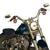 Bobber Chopper Chrome Amber Bullet Motorcycle Turn Signal Light 2 x Pcs