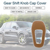 Porsche Cayenne 2018-2025 Brown Console 1 x Gear Shift Knob Cap Cover