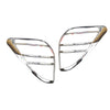Toyota RAV4 Chrome Silver Brake Lamp Tail Light Cover (2006-2012)
