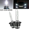 Car Headlight Bulb / 2pcs / Xenon Lamp Parts White 6000K