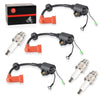 Yamaha 9.9–50 HP 3 Ignition Coils w/ Spark Plug