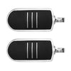 Harley Dyna Wide Glide Chrome Male Mount Highway Foot Pegs
