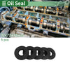 Oil Seal 32x72x12mm Seal Ring Rotary Shaft Seal NBR Rubber High Pressure Black