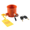 Orange Trailer RV Camper 5th Wheel Anti Theft Pin Lock