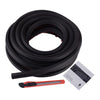 Universal Vehicles 5M 3-Layer Rubber Car Door Seal Strips Weatherstrip