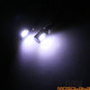Universal Car Motorcycle Rear LED White License Plate Lights