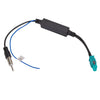 Mercedes Antenna Adapter Dual Twin FAKRA to Radio Plug (2015-2023)