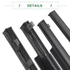 Toyota FJ Front Left & Right Weatherstrip Window Seal (2007-2014)