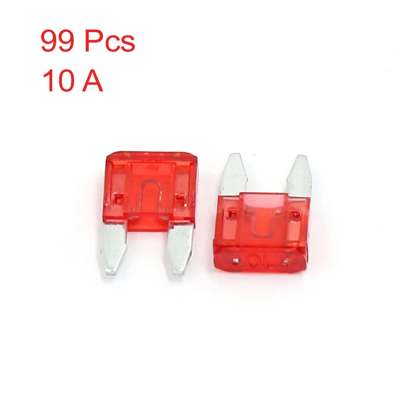 Car SUV Motorcycle 99pcs / Red Plastic Shell ATC Mini Blade Fuse