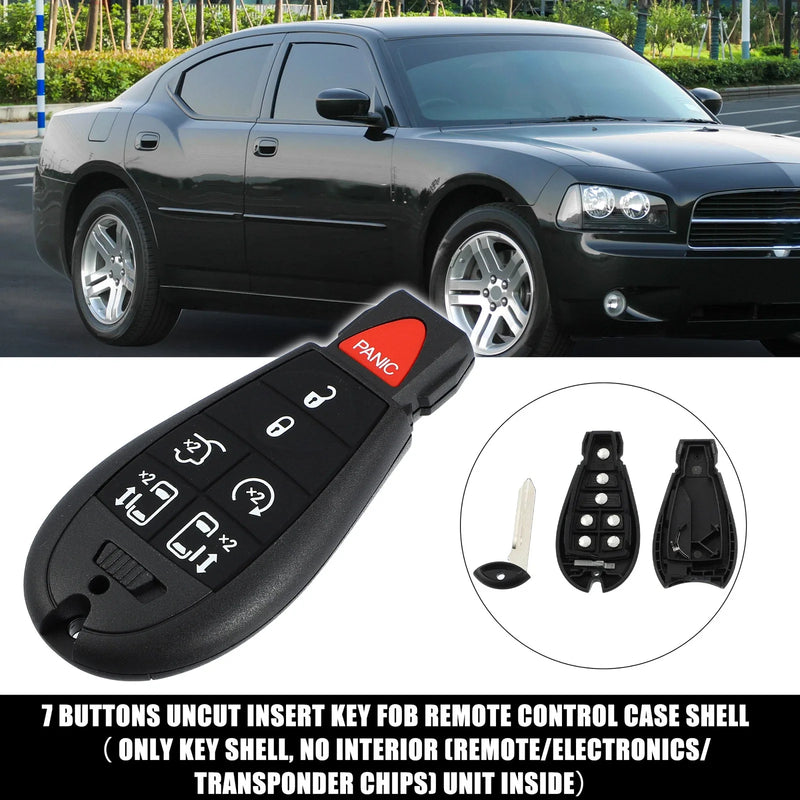 Dodge Chrysler No Chip Keyless Entry Remote Shell Cover