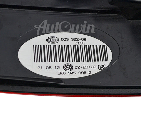 Volkswagen VW Golf VI MK6 Right Side Genuine Rear Light (2010-2014)