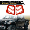 Jeep Wrangler JL JLU Dashboard Side Air Vent AC Outlet Cover Trim (2018-2024)