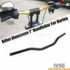 Harley Dyna Softail Street Bob 1" Motorcycle Tracker Drag Bars (2006-2023)