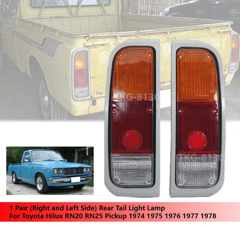 Toyota Hilux RN20 RN25 2 x Rear Tail Light (1974-1978)