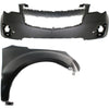 Bumper Cover Kit For 2010-2015 Chevrolet Equinox Front