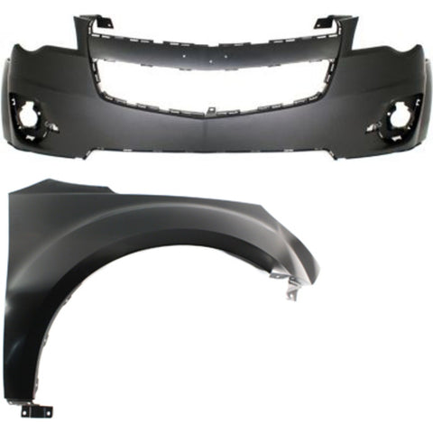 Bumper Cover Kit For 2010-2015 Chevrolet Equinox Front