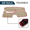 Honda Freed GB5 / 6 / 7 / 8 (2016-2024) Black Red Dashboard Cover Mat