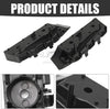 Ford Mustang Black LH RH Front Bumper Support Bracket (2015–2017)
