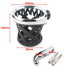 Harley Dyna, Fatboy, Tour Glide Handlebar Cup Holder Drink w/Mesh Basket (2006-2023)