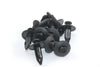 Yamaha 10x 8mm Mudguard Fairing Black Plastic Clip Rivets