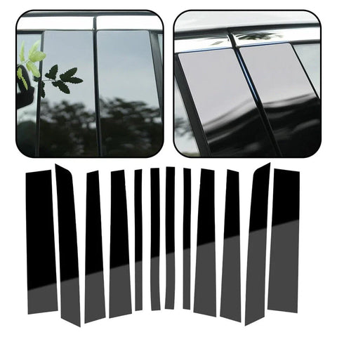 Range Rover HSE 1 Black Pillar Post Covers (2002-2012)