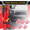 Jeep Wrangler JL JLU (2018-2024) - Pink Door Limiting Cover Trim