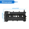Ford Escape 2.3L (2005-2008) Black Engine Valve Cover