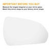 Hyundai IONIQ Right Side Heated White Mirror Glass (2016-2023)