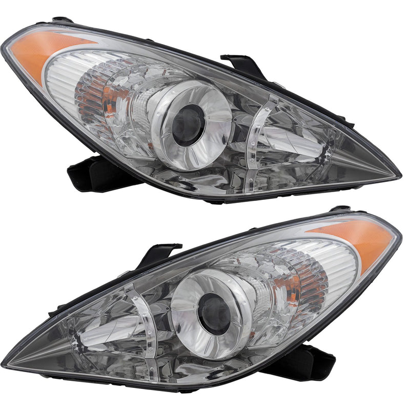 Headlight Set For 2004 2005 2006 Toyota Solara Left and