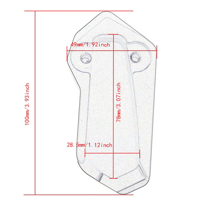 KYMCO AK550 Side Stand Enlarge Plate Kickstand Extension (2017-2020)
