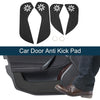 Ford EcoSport (2013) - Black Set Car Door Anti Kick Pad Sticker Protector