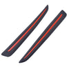 Car Bumper Protector 3D Carbon Fiber Strips Anti-Scratch Guard