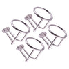 Marine Yacht Truck RV Car 4 x Stainless Steel Drink Holder
