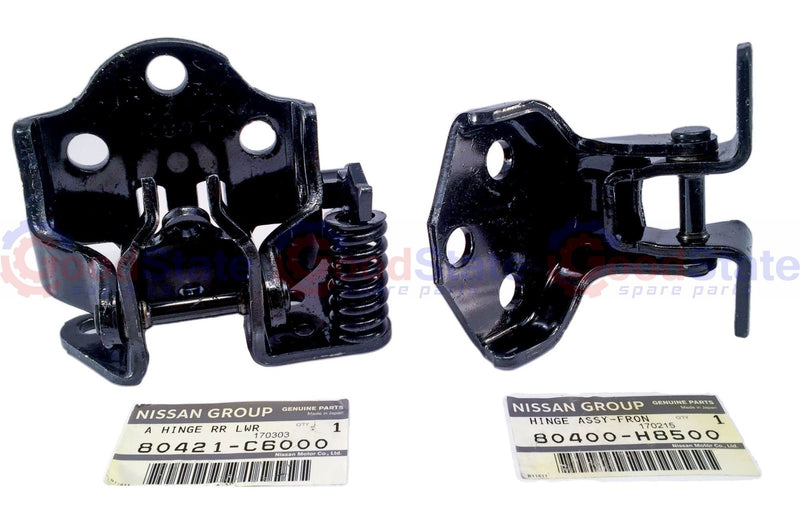 Nissan Patrol GQ Y60 Door Hinge Set Left Hand Front LHF