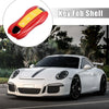 Porsche Panamera Cayenne Taycan 1x Red Painted Key Cover Fob Shell