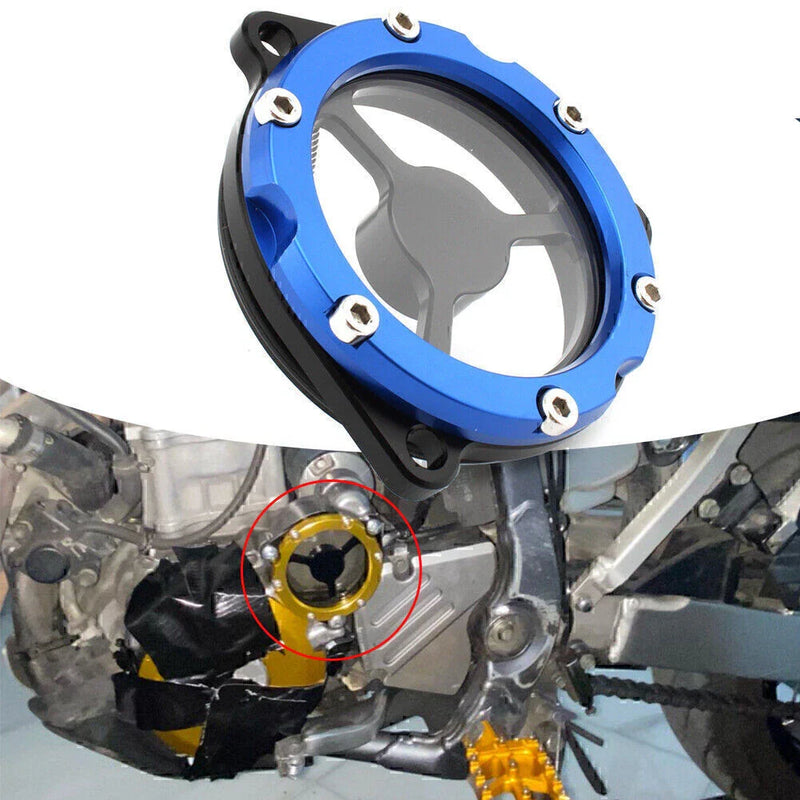 Suzuki DRZ400 / 400E 400S / SM LTZ400 LTR450 Idle Gear Cover Blue Guard