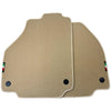 Ferrari 458 GT2 (2012-2015) | AutoWin Italian Edition Beige Floor Mats