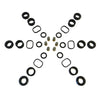 Toyota Landcruiser FJZ80 1FZFE 4.5L Fuel Injector Service Kit (1990-1997)