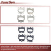 Mitsubishi Pajero 4 Pcs Exhaust Manifold Gasket (1999-2006)