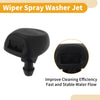 Peugeot 207 Front Windshield Washer Nozzles (2007-2015)