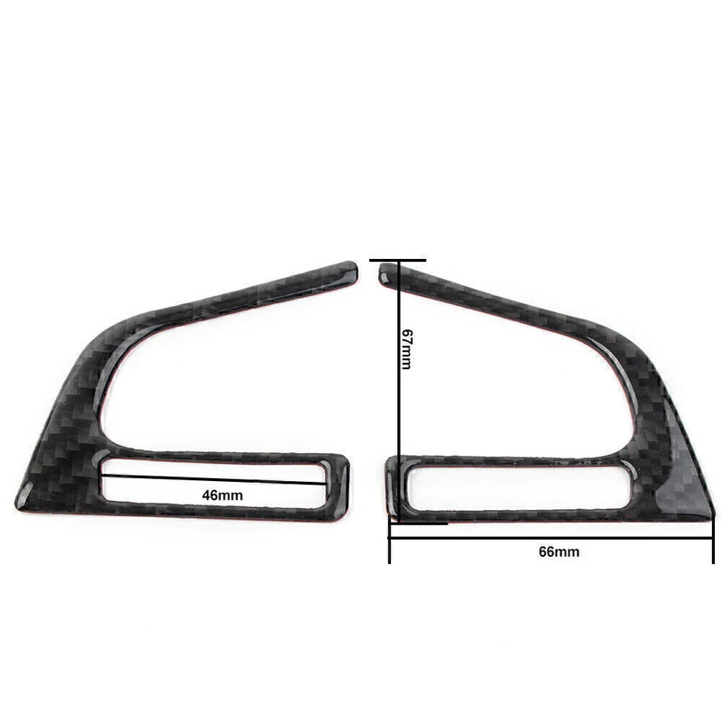 Subaru Forester Carbon Fiber Steering Wheel Button Trim Cover (2013-2018)