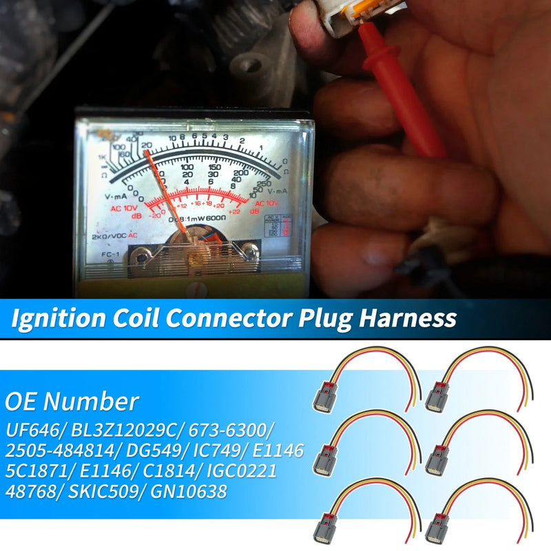 Ford F-150 6 x Ignition Coil Connector Plugs (2011-2016)
