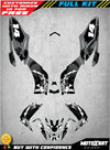 Yamaha Raptor 125 Custom Graphics Decals Stickers (2008-2013)